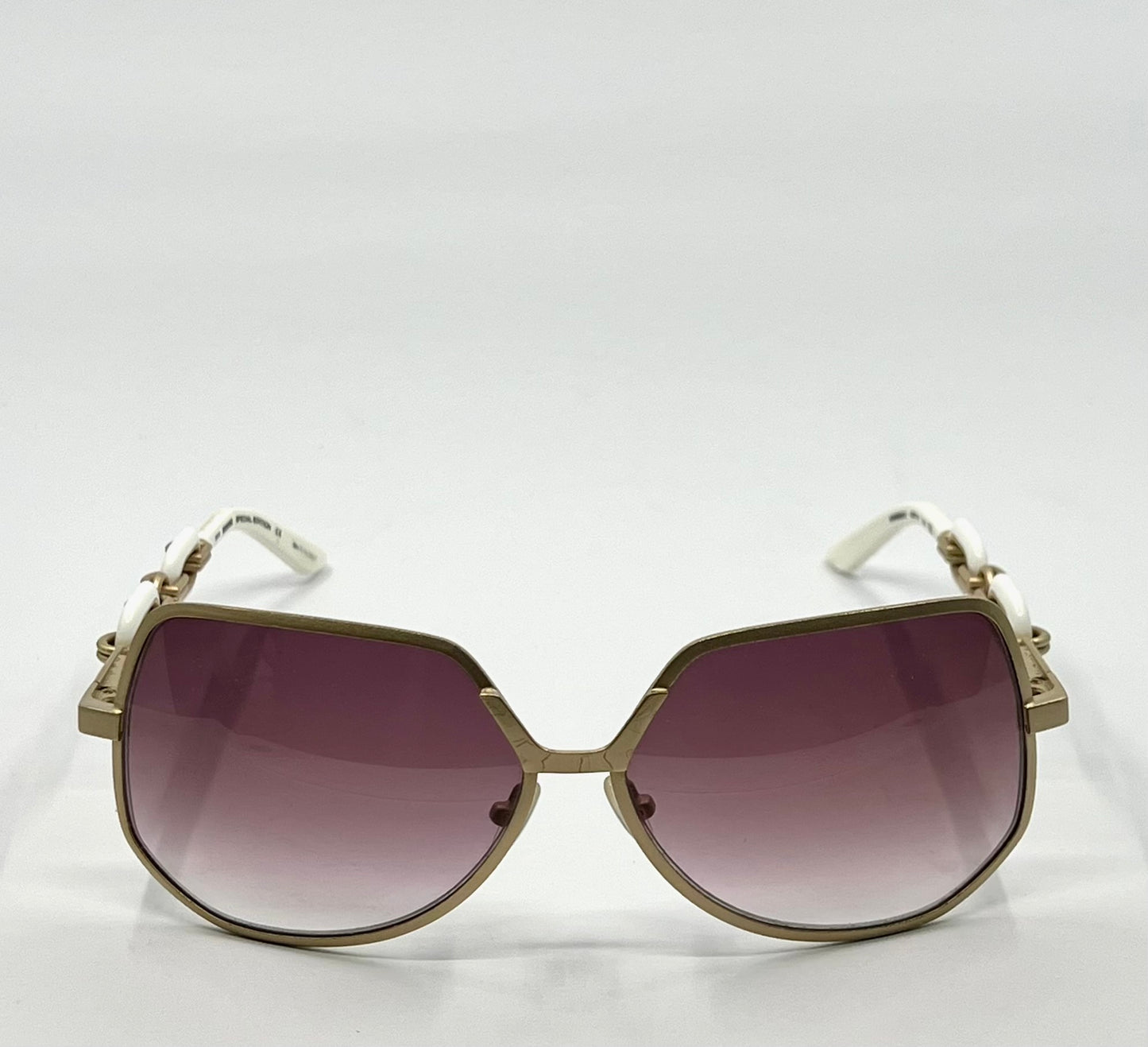 Missoni Mi66601 Special Edition White|Gold Sunglasses – Deadstock Unworn