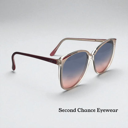 Oleg Cassin 780 Vintage Sunglasses w|New Blue|Rose Gradient Custom Tinted Lenses-Unworn-140mm