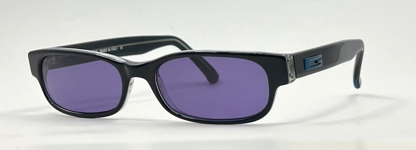 Gucci GG1181 M4X Y2K Vintage Sunglasses/Deadstock-New Solid Purple Custom Lenses-Italy