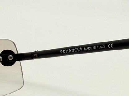 Chanel 4047 C.170/8G Y2K Vintage Sunglasses-Unworn All Original-Rimless-62mm