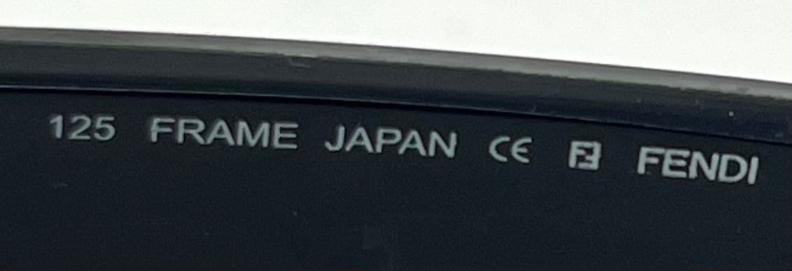 Fendi FS349R Y2K Shield Sunglasses 001 Unworn Purple Gradient Lenses-Japan