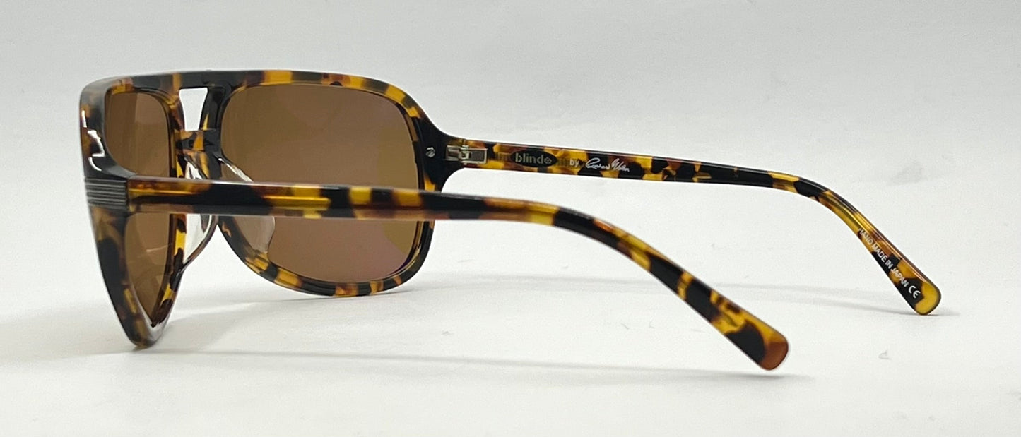 BLINDE by Richard Walker “SHELL OUT” TT Japan Oversized Aviator Sunglasses