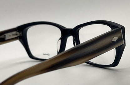 Sama Eyewear Arte 3 Eyeglasses-Brand New W|Original Snake Skin Case-55Mm- Made In Japan