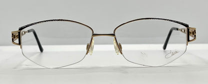 Cazal Mod 453 Col 190-Vintage Eyeglass Frame-Gold|Black-53Mm-Germany-Deadstock|Unworn
