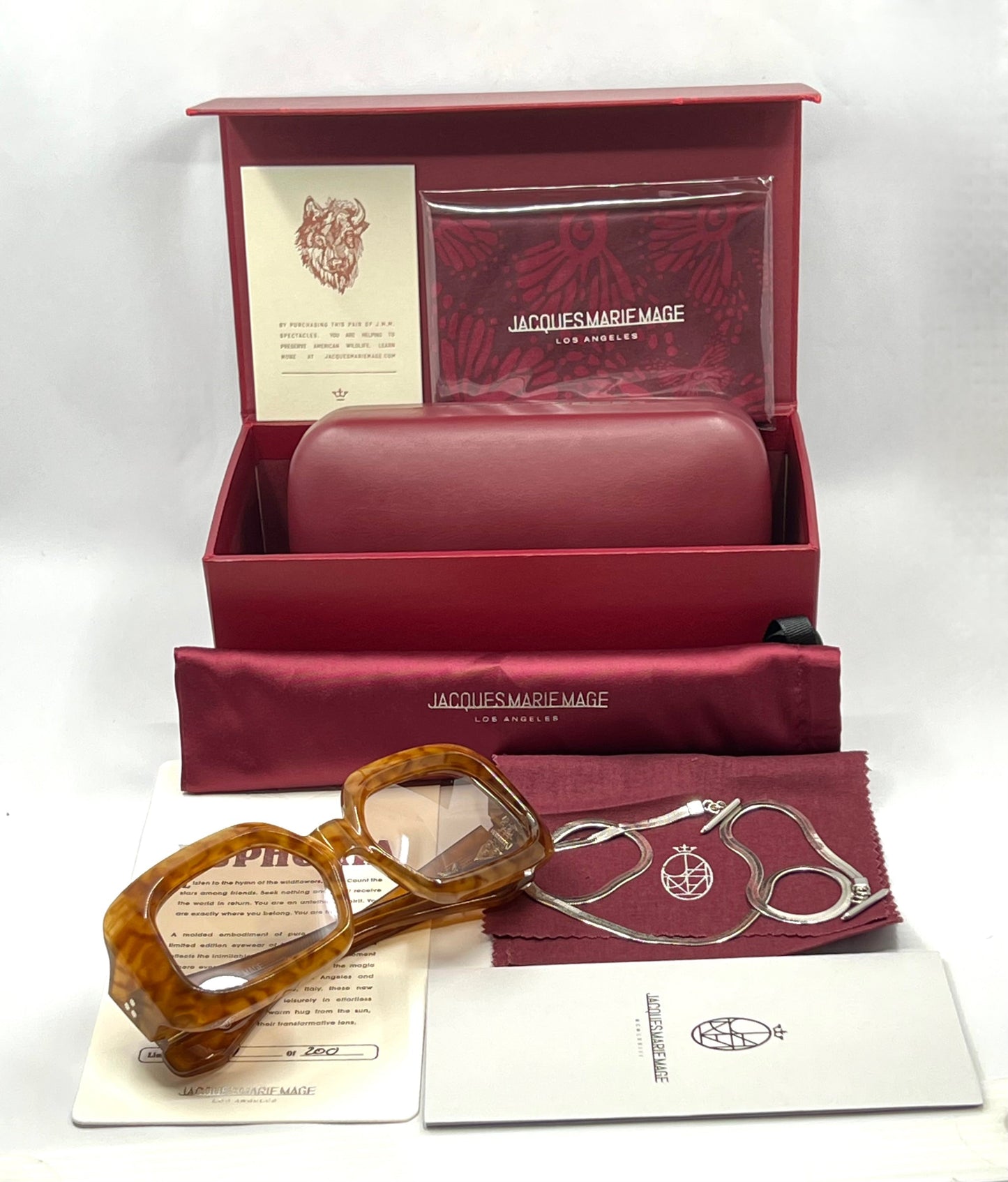 Jacques Marie Mage STARCASTLE in TEDDY TAN Unworn/Full Kit