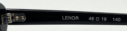 No Name Los Angeles “Lenor”-Deadstock Sunglasses w/New Gradient Tinted Custom Lenses-Japan
