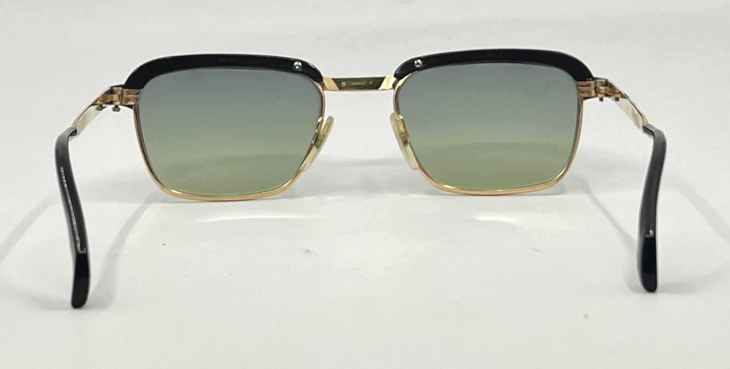 Amiard Cambridge 22 Vintage Browline Sunglasses-New Gradient Second Chance Customs