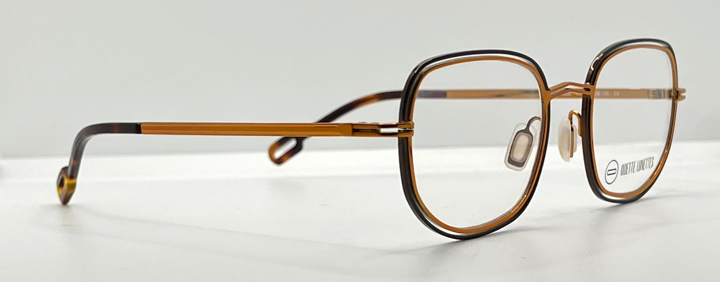 Odette Lunettes Fenn B2602 48Mm Square Optical Glasses – New Unworn – Belgium