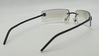 Chanel 4047 C.170/8G Y2K Vintage Sunglasses-Unworn All Original-Rimless-62mm
