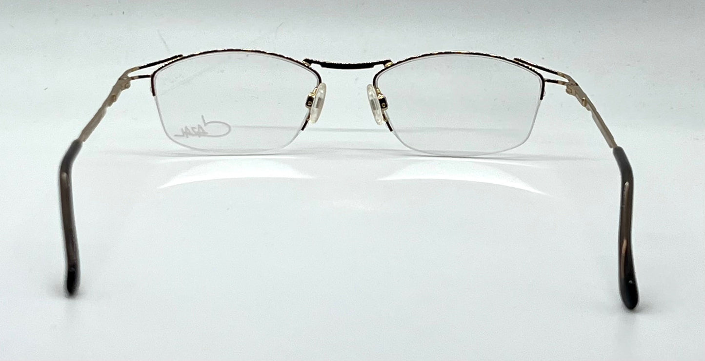 CAZAL 409 Col. 820 Vintage Eyeglasses-Made in Germany-Unworn/Deadstock-51mm