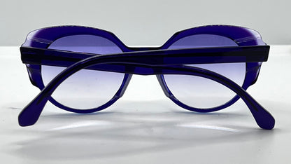 Struktur “Elixir”-Purple Clear Acetate Sunglasses W|New, Custom Lavender Gradient Lenses-New|Unworn-France
