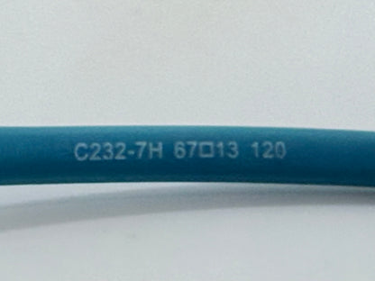 CHANEL C232-7H Rimless Shield Sunglasses Turquoise Melanin Lens-Deadstock