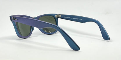 Ray-Ban RB2140 Wayfarer Cosmo Collection Mercury Blue Iridescent 50-22