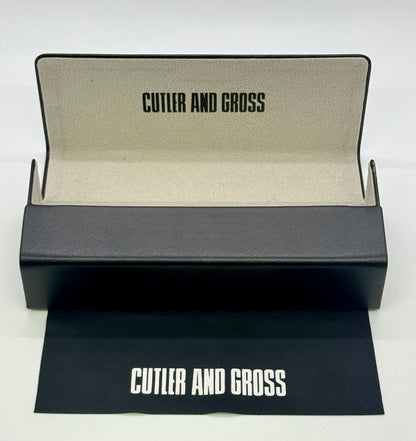 Cutler and Gross 1339 C04 Sunglasses-Matte Black-52mm-Full Kit-New|Unworn-Italy