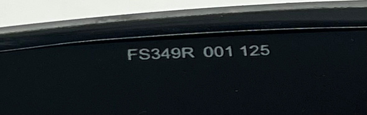 Fendi FS349R Y2K Shield Sunglasses 001 Unworn Purple Gradient Lenses-Japan