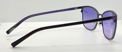 Kung Fu Eyes Sophia 159 Purple Titanium Sunglasses w|New, Custom Gradient Lenses