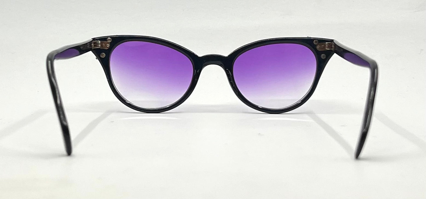 American Optical Vintage Cat-Eye Sunglasses 5 1/2 – Purple Gradient Customs