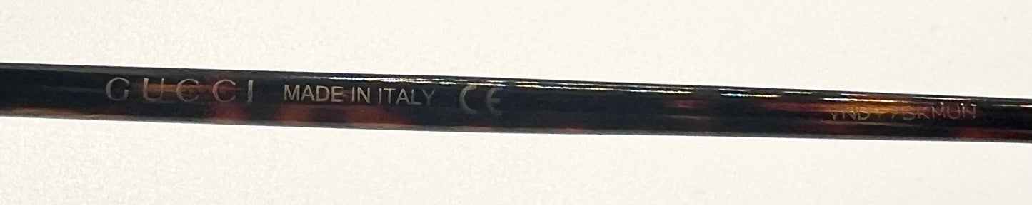 Gucci Gg0584S 002 Gold Green Shield Sunglasses Tortoise Temples – Full Kit