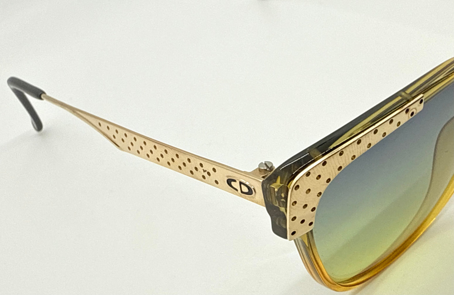 Christian Dior 2375 50 Vintage Optyl Sunglasses w/New Gradient Tinted Custom Lenses