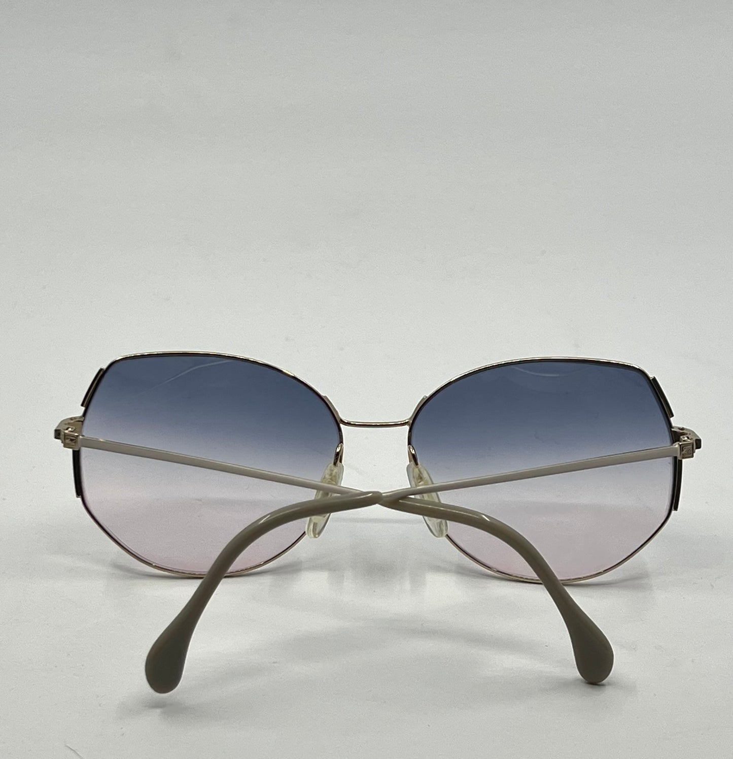 Zeiss W. Germany 6858 Vintage Sunglasses w|New Gradient Tinted Custom Lenses-56mm