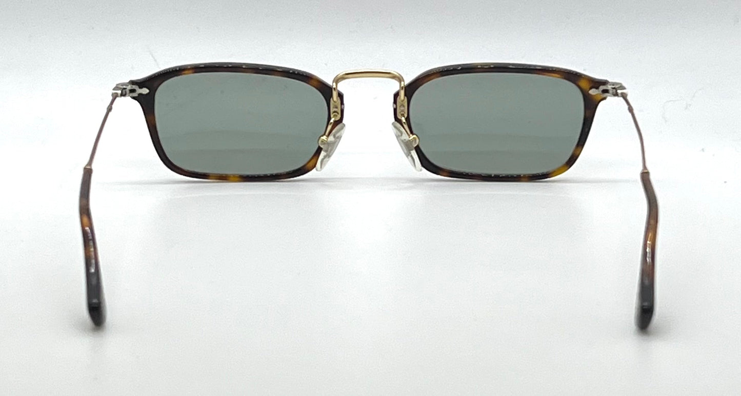 Persol PO3044-V Vintage Sunglasses-New Green Custom Tinted Lenses-Unworn