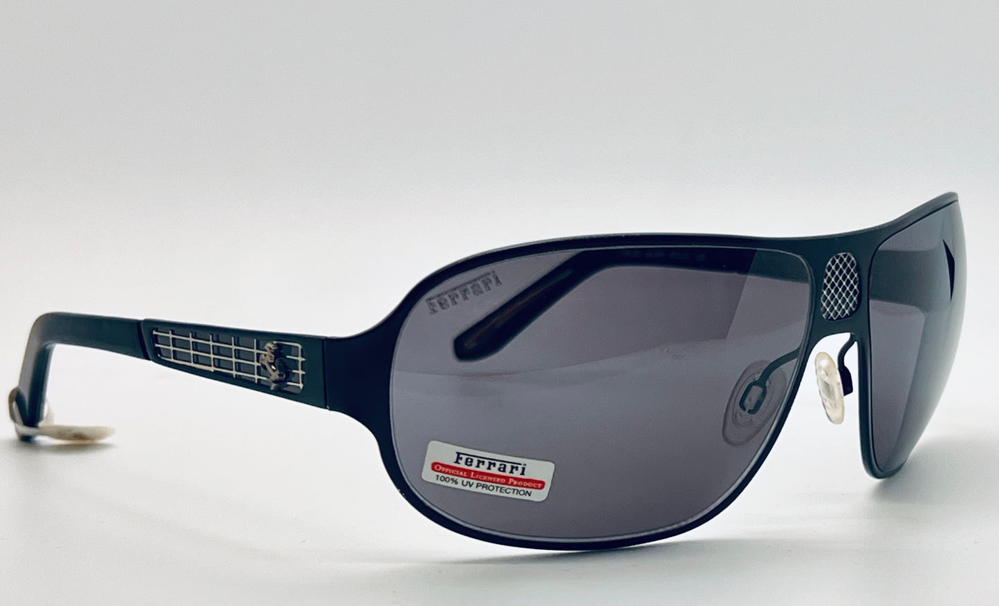 Vintage Ferrari Fr 23 Sunglasses Nos - 67Mm Italian-Made, Iconic Ferrari Design, Collector’S Item