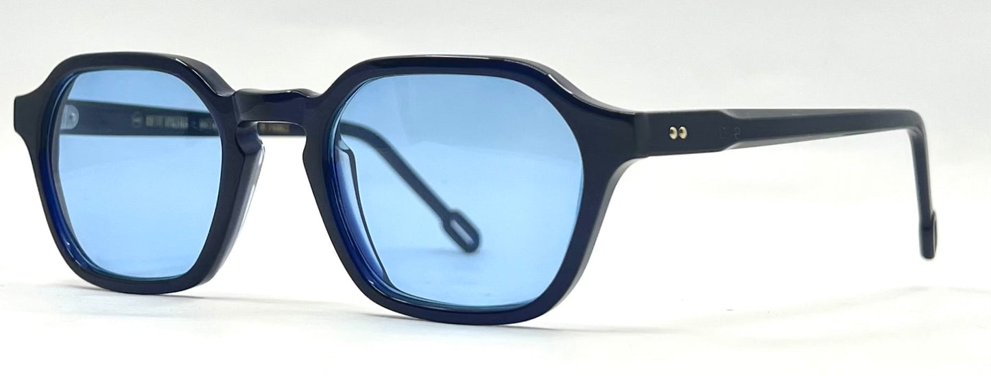 Odette Lunettes Jarret II A031 Sunglasses w/New Sky Blue Custom Tinted Lenses