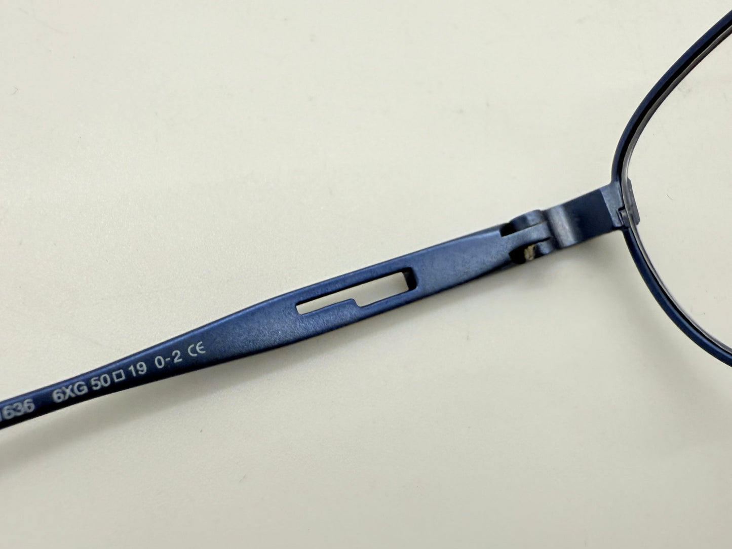 GUCCI GG1636 6XG-Blue Oval Optical Frames VINTAGE-Unworn-50mm
