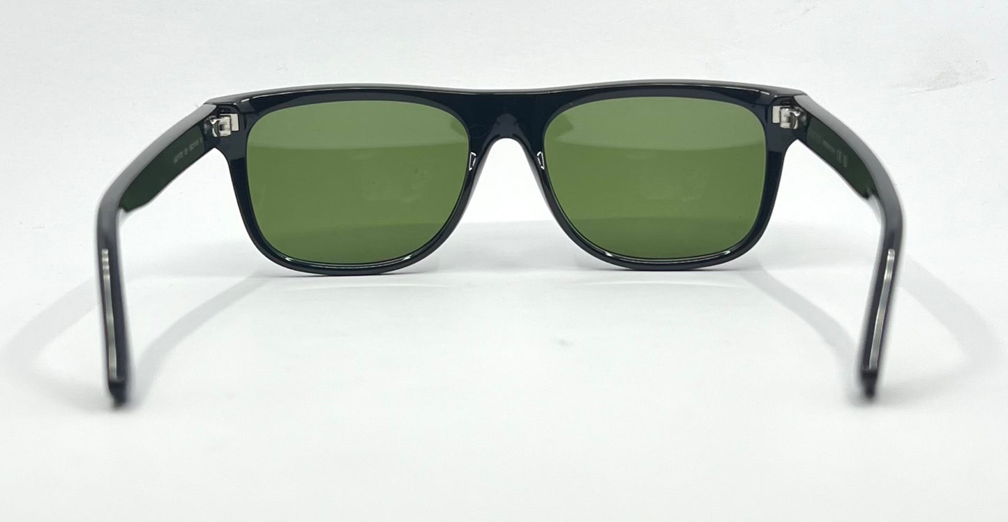 Gucci GG1117O 001 Black w/ Original Green Lenses – Made in Italy