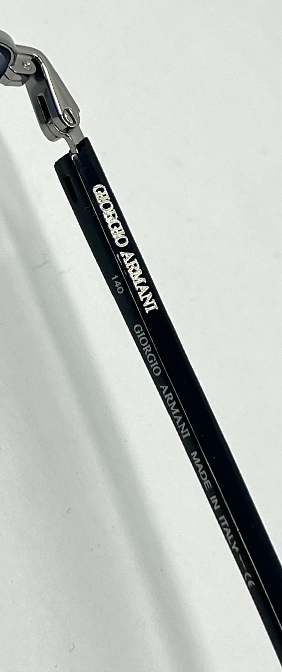 Giorgio Armani GA272 HT5 Y2K Vintage Sunglasses-New Blue-Grey Custom Lenses