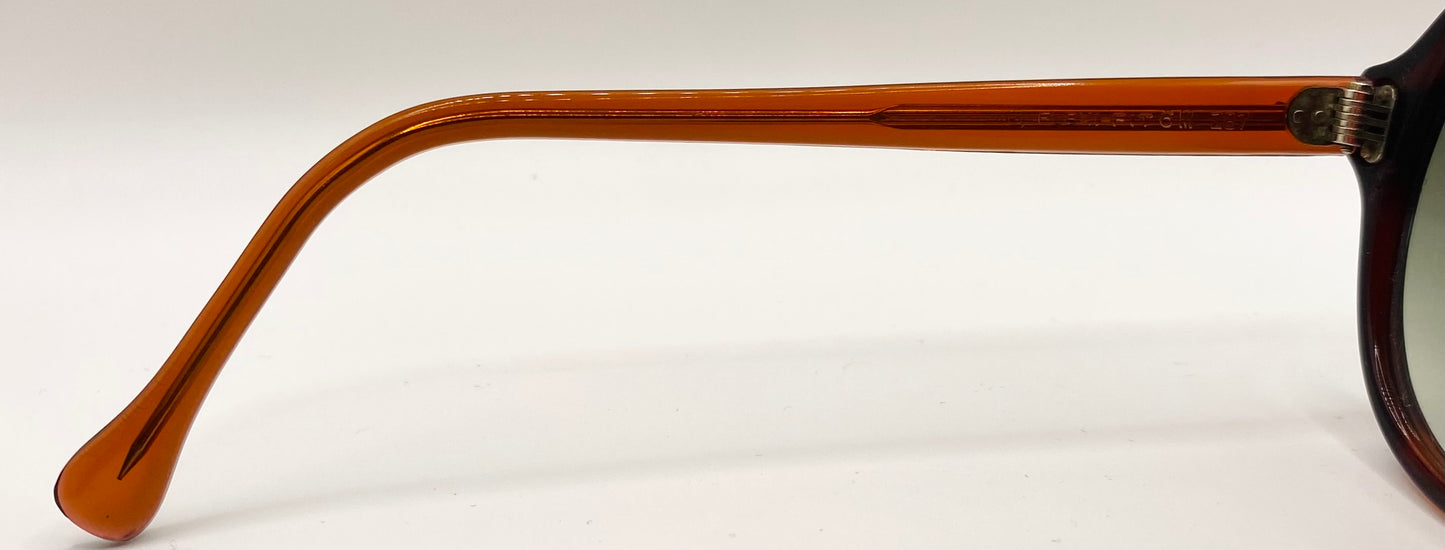 Vintage American Optical Flexi-Fit 6M Z87 Safety Glasses-Deadstock w|New, Custom Gradient Aquamarine Berko’s Designs Lenses