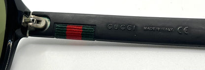 Gucci Web Ribbon Oversized Aviator Sunglasses – Deadstock – Full Kit – Made In Italy