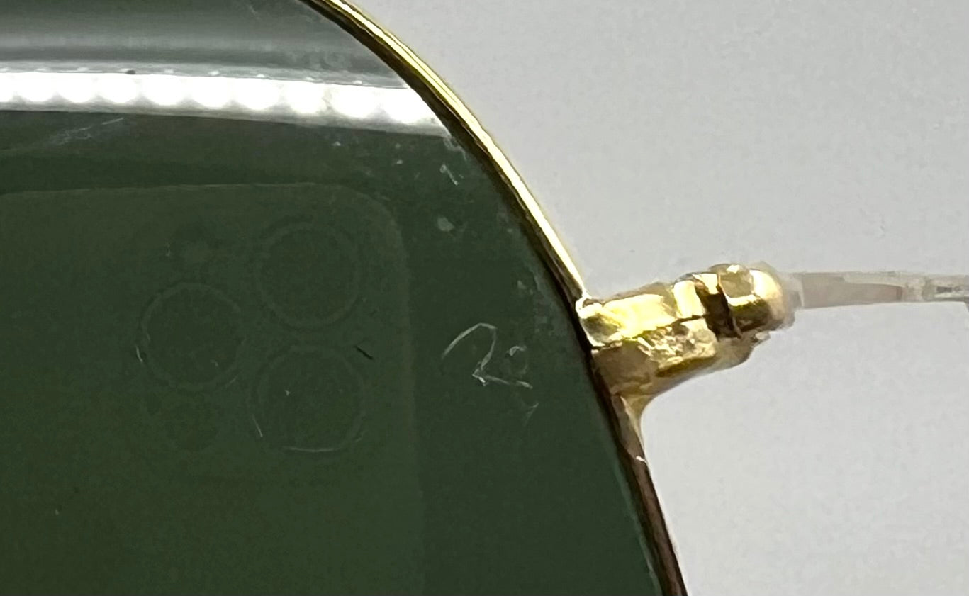 1940s B&L Ray-Ban Small-Hole Outdoorsman 12K GF – Full Kit USA-Vintage