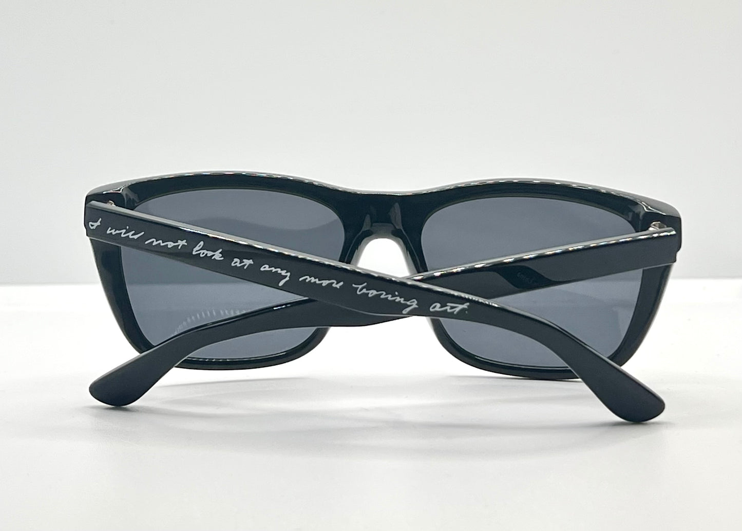 John Baldessari x Freeway Eyewear – “I Will Not Look at Any More Boring Art” – L.A. Rays Artist Series – Rare C1 – Full Kit-Unworn