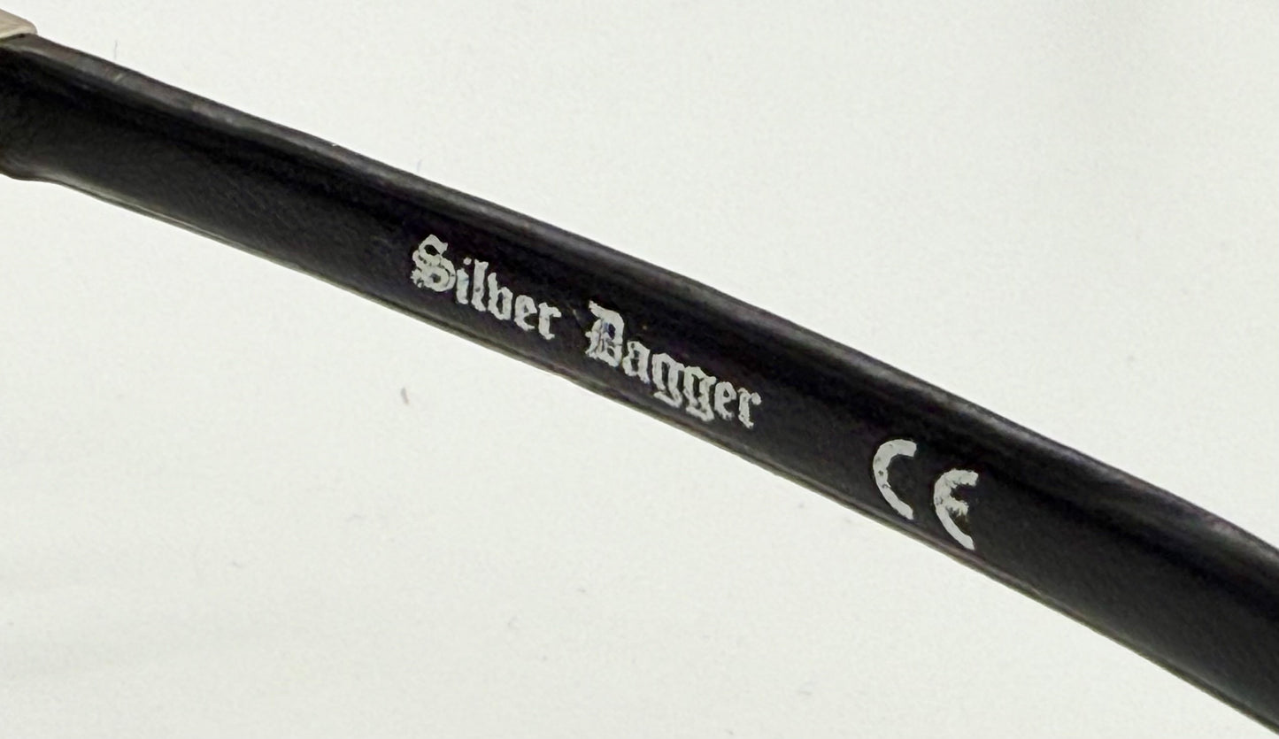 Silver Dagger Spak Vintage Aviator Sunglasses – Made In Japan – New Polarized Lenses