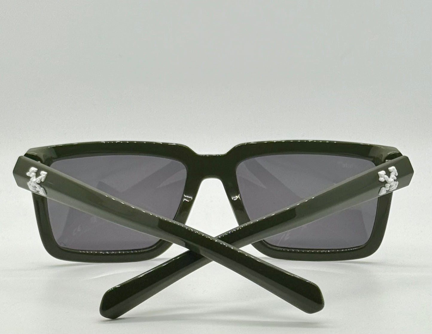 Off-White™ Oe Ri067 5707 Green Sunglasses-Rare Colorway-New|Unworn-Full Kit-59Mm