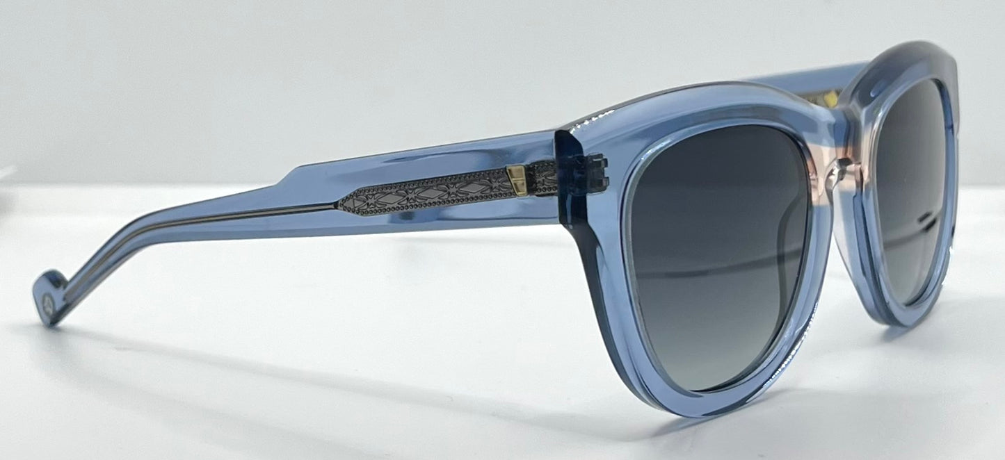 Entourage of 7 Sycamore-Ice Blue 51-24-142 Grey Gradient Sunglasses-New|Unworn