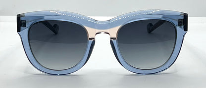 Entourage of 7 Sycamore-Ice Blue 51-24-142 Grey Gradient Sunglasses-New|Unworn