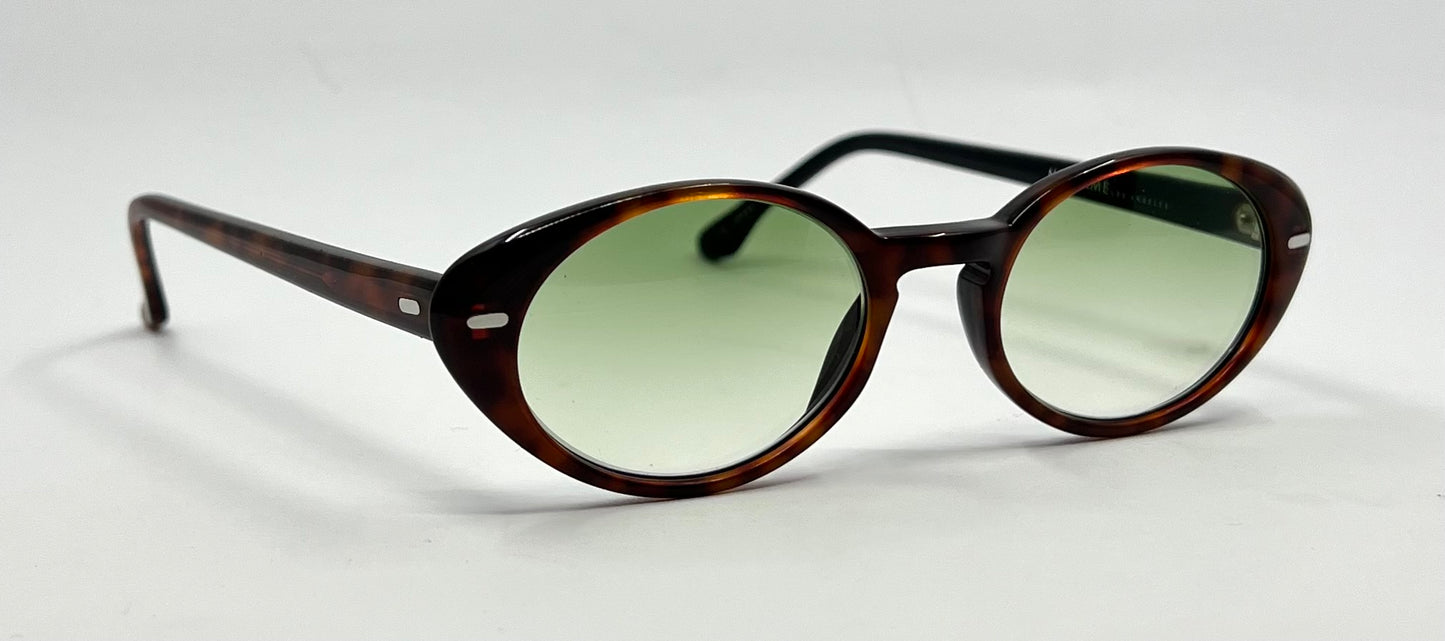 No Name Los Angeles “Lenor”-Deadstock Sunglasses w/New Gradient Tinted Custom Lenses-Japan