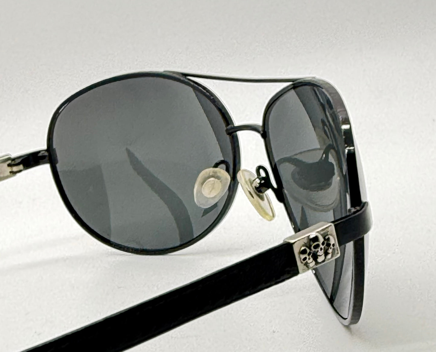 Silver Dagger Spak Vintage Aviator Sunglasses – Made In Japan – New Polarized Lenses