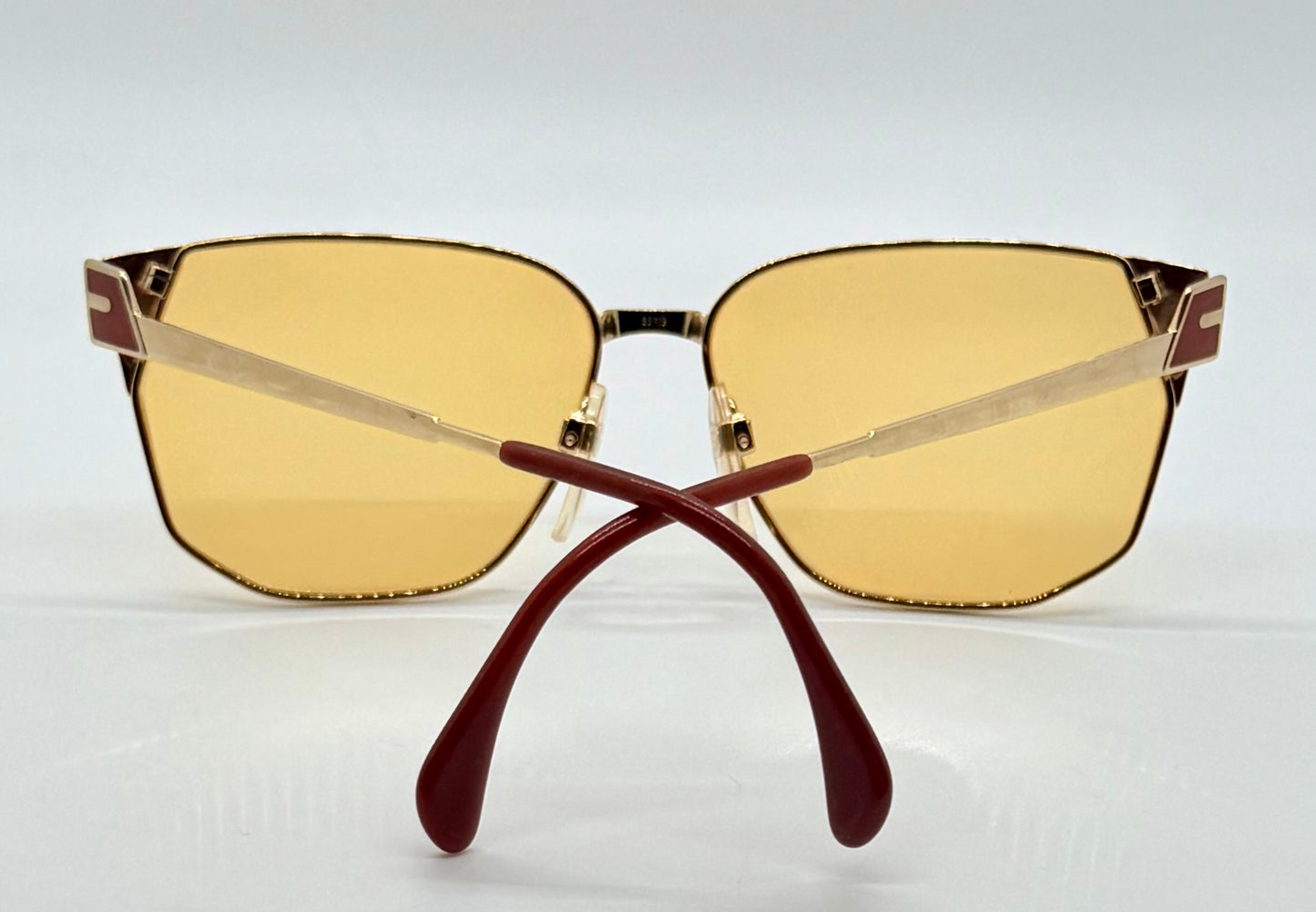 Silhouette M6114 | V6020 Vintage Sunglasses 55mm| w|New Amber Day|Night Custom Lenses | Deadstock Austria