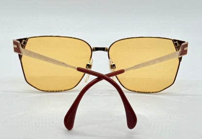 Silhouette M6114 | V6020 Vintage Sunglasses 55mm| w|New Amber Day|Night Custom Lenses | Deadstock Austria
