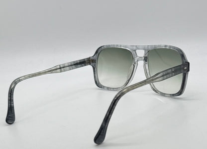 Sro 140 Handmade Usa Vintage Sunglasses W| New, Custom Gradient Aquamarine Lenses