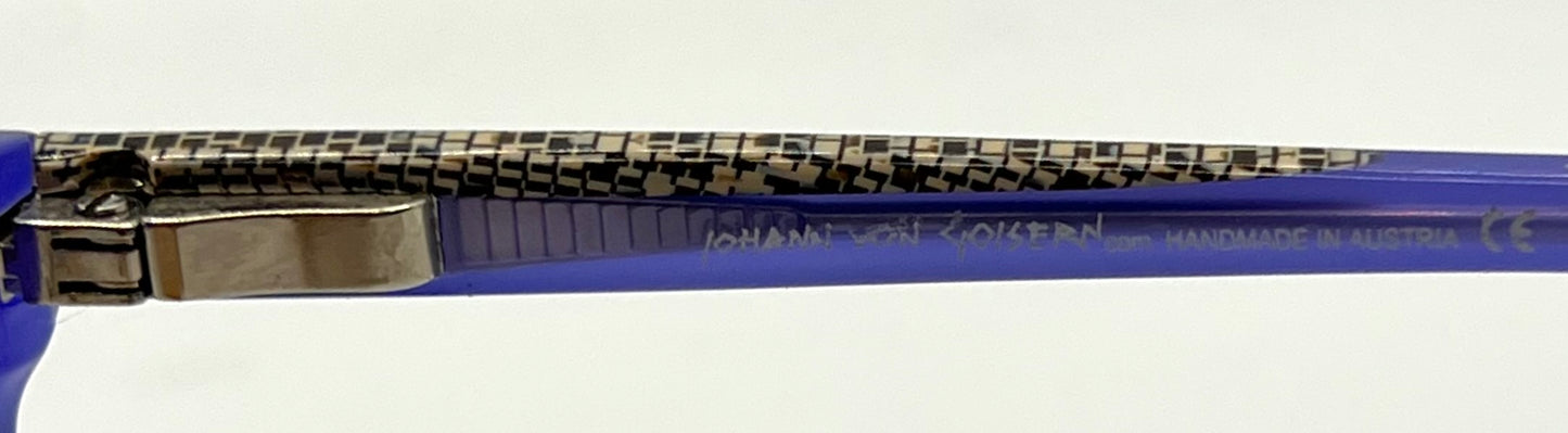 Johann von Goisern Mod.660 Col. G38 – Eyeglasses-Handmade in Austria – New|Unworn