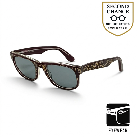 LA Eyeworks THE BEAT 4-891 Vintage Sunglasses-New Custom Lenses-Unworn