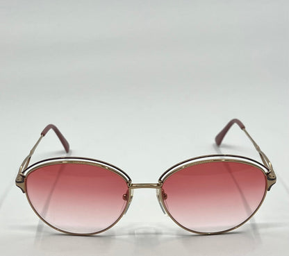 Sophia Loren Beaurivage 21 Zyloware Vintage Sunglasses W|New Pink Gradient Custom Lenses-Nos|Unworn