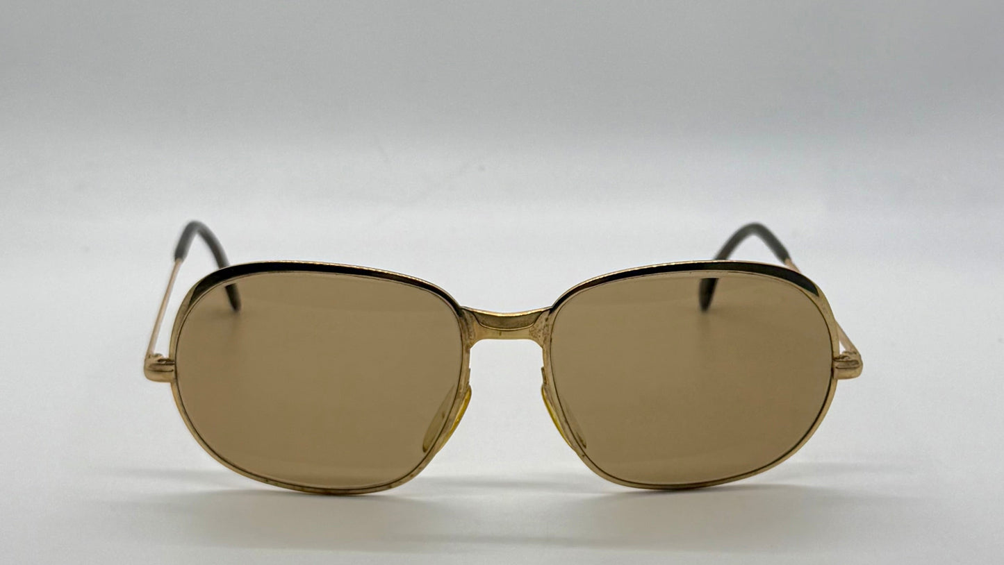 Marwitz-Vintage Deadstock Gold Metal 1960’s Sunglasses-130