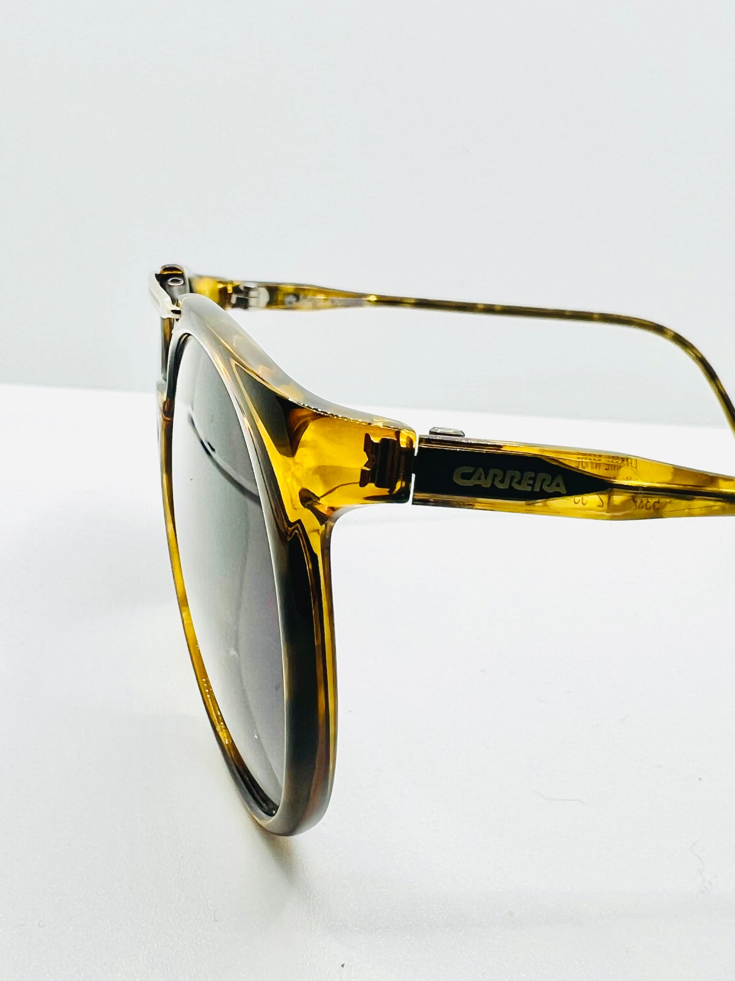 Carrera 5332 12 Vintage Sunglasses-Amber Aviator w| New Custom Gradient Lenses