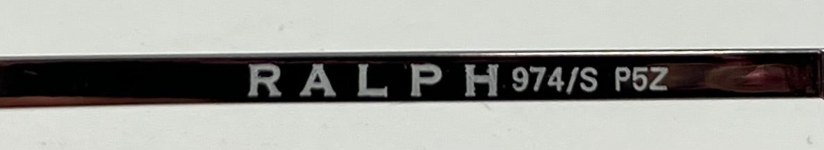 Ralph Lauren 974/S Oval-Pink Metal Sunglasses-Y2K Vintage-Unworn