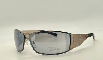 Jean Paul Gaultier Sjp 103 Col R80X-Y2K Deadstock Shield Sunglasses-Full Kit Italy